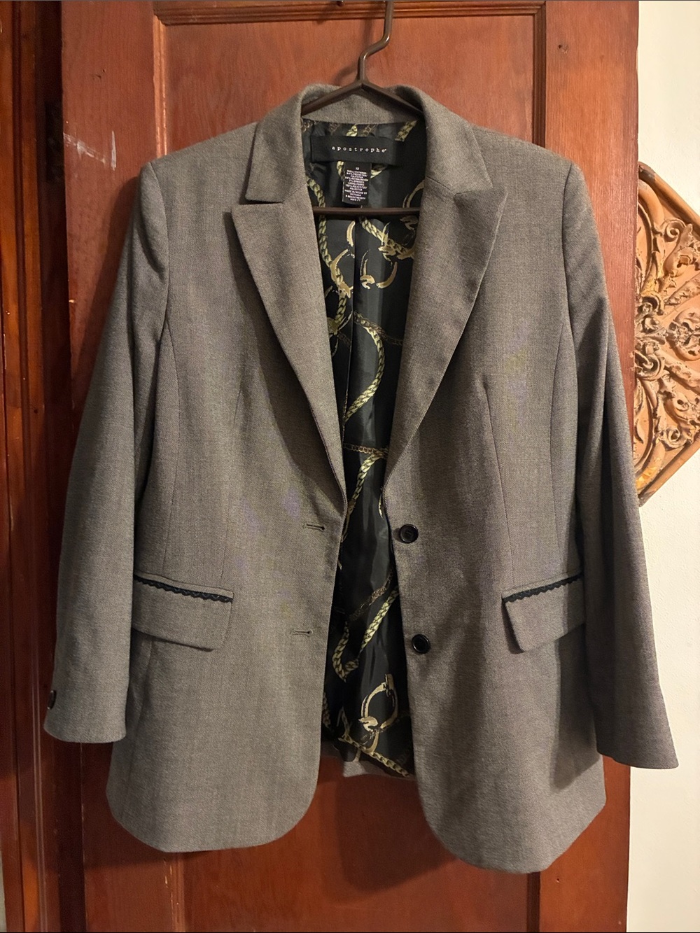 Apostrophe Gray Women's Blazer